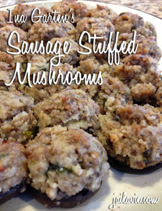 Sausage Stuffed Mushrooms | J'ai la Vie